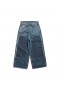 Des hommes Arraché des Pantalons Baggy en Bleu Foncé