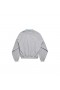 Women's Ceo Team Logo Shirt Collar Crewneck in Heather Grey