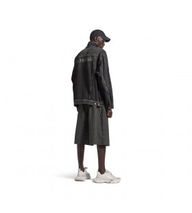 Surdimensionné Veste en Noir