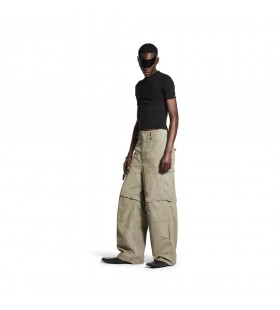 Les hommes de Grande taille du Pantalon Cargo en Beige Foncé