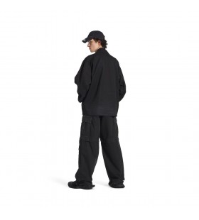 Les hommes de Grande taille du Pantalon Cargo Noir