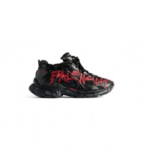 Les hommes du Coureur Graffiti Sneaker en Noir