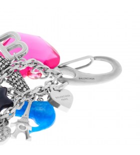 Pigalle Sac Collecteur de Charme/keychain en Argent