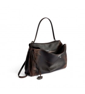 Des hommes Rodeo Sac à main Grand, Brun