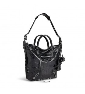 Des hommes Le Cagole Sac Fourre-tout Moyen en Noir
