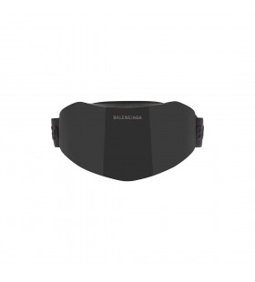Ski Maske Brille in Schwarz