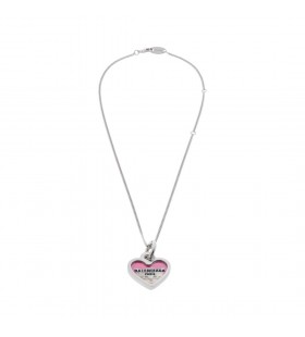 Darling-Halskette in Silber/Fuchsien