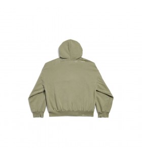 Women ' s Zip-up Hoodie Regular Fit in Army Green
