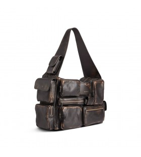 Männer Superbusy Sling Bag Large in Brown