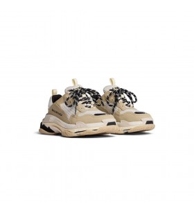 Kinder - Triple S Sneaker in Beige/weiß
