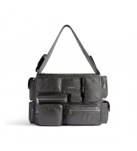 Männer Superbusy Sling Bag Large dunkelgrau