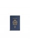 Men's Passport Holder in Passport Blue